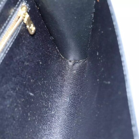 LOUIS VUITTON Epi Art Deco Clutch Bag Black - Picture 5 of 16